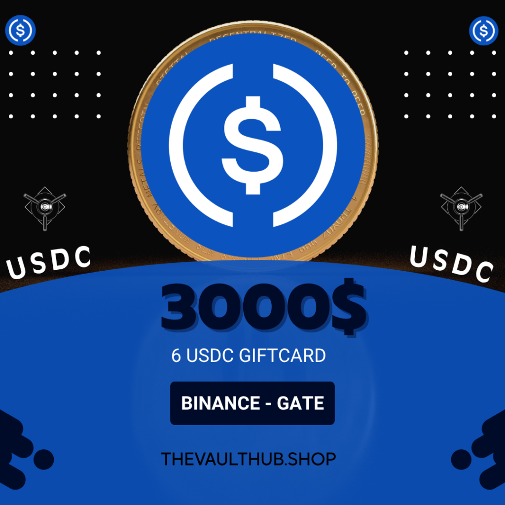 3000$ USDC Giftcard