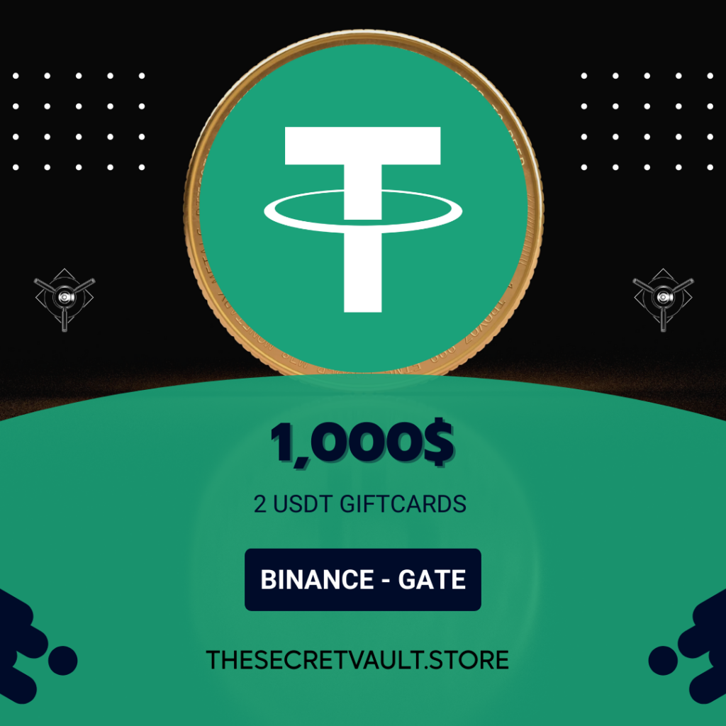 1000$ USDT Giftcard