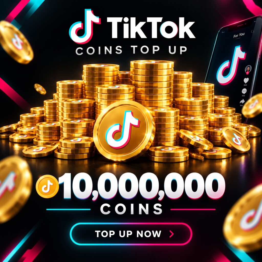10M TOP UP COINS TIKTOK
